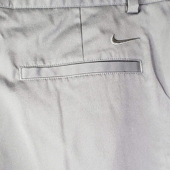 Nike Golf Tour Performance Mens Size 34X32 Dark Gray Tech Pants Flat Front - Picture 5 of 8